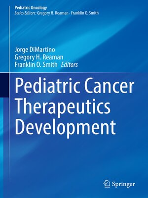 cover image of Pediatric Cancer Therapeutics Development
